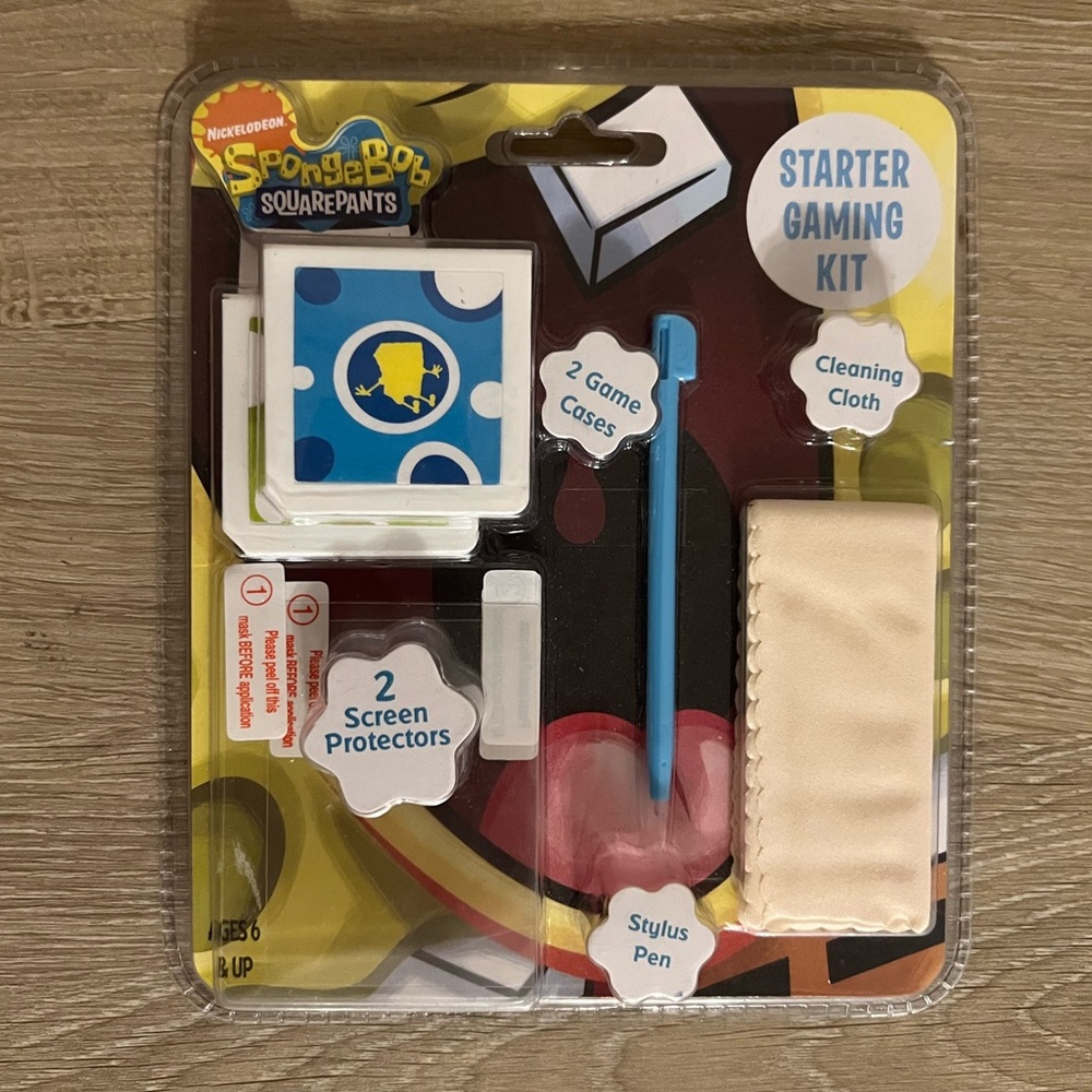 Spongebob Squarepants Starter Gaming Kit For DSL/DSI